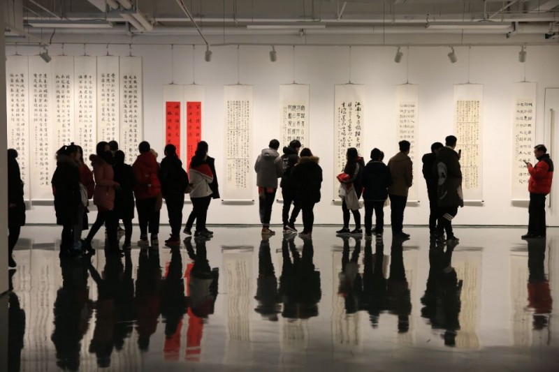 運(yùn)城幼兒師范高等?？茖W(xué)校教師書(shū)法作品展盛裝開(kāi)幕