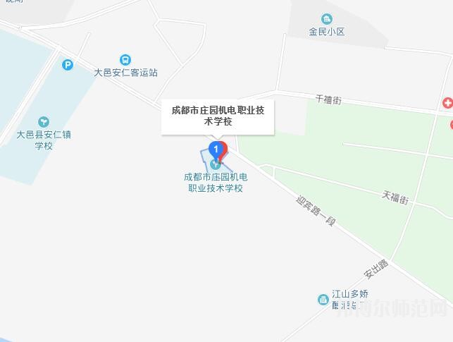 成都莊園機電職業(yè)技術幼兒師范學校地址在哪里