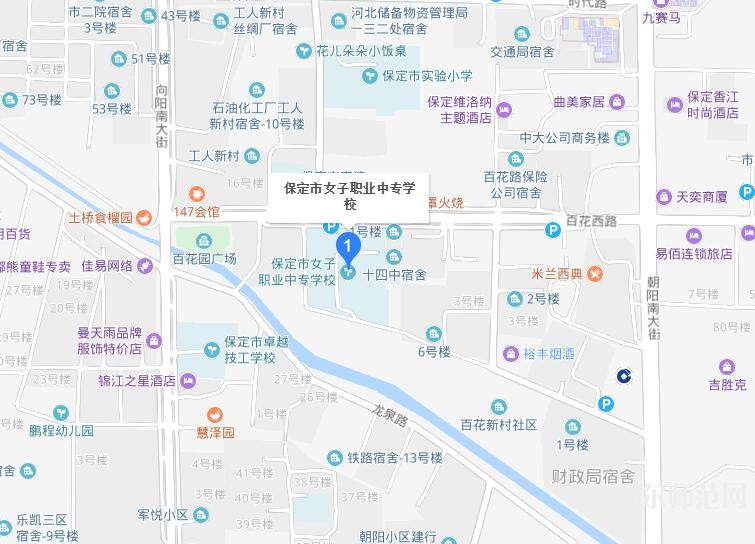 保定女子職業(yè)幼兒師范中專(zhuān)學(xué)校地址在哪里