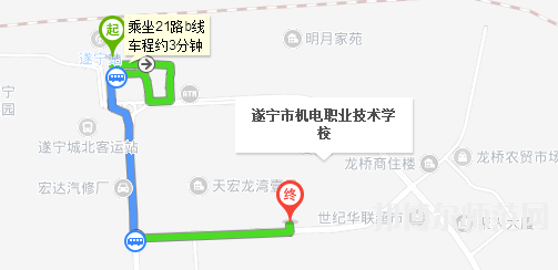 遂寧機電職業(yè)技術幼兒師范學校地址在哪里